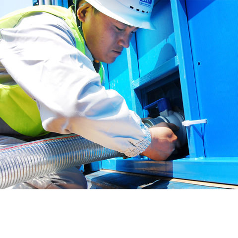 Flexitank higiénico de 20 pies para aceite base