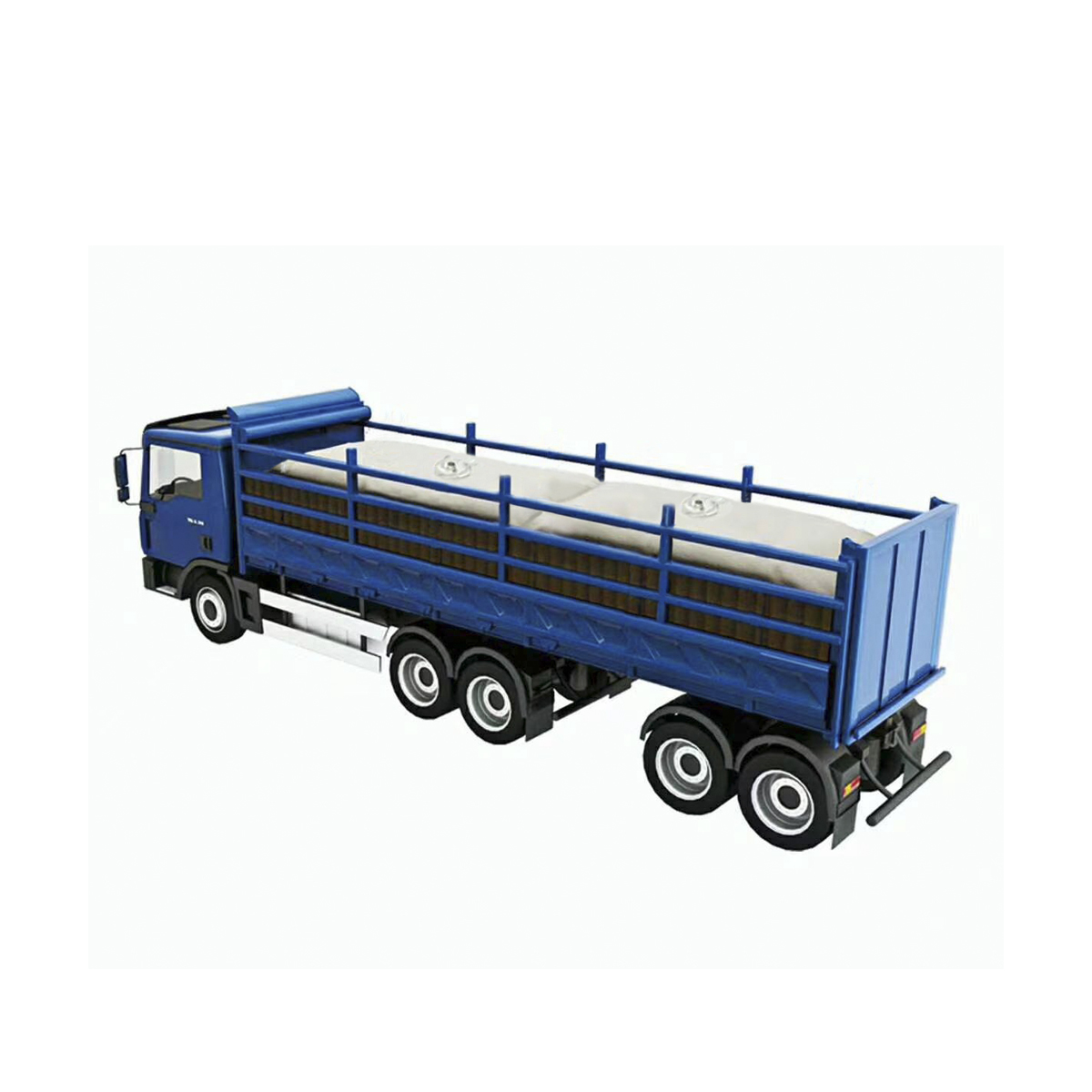 Camión Flexitank de grado alimentario para transporte de aditivos alimentarios